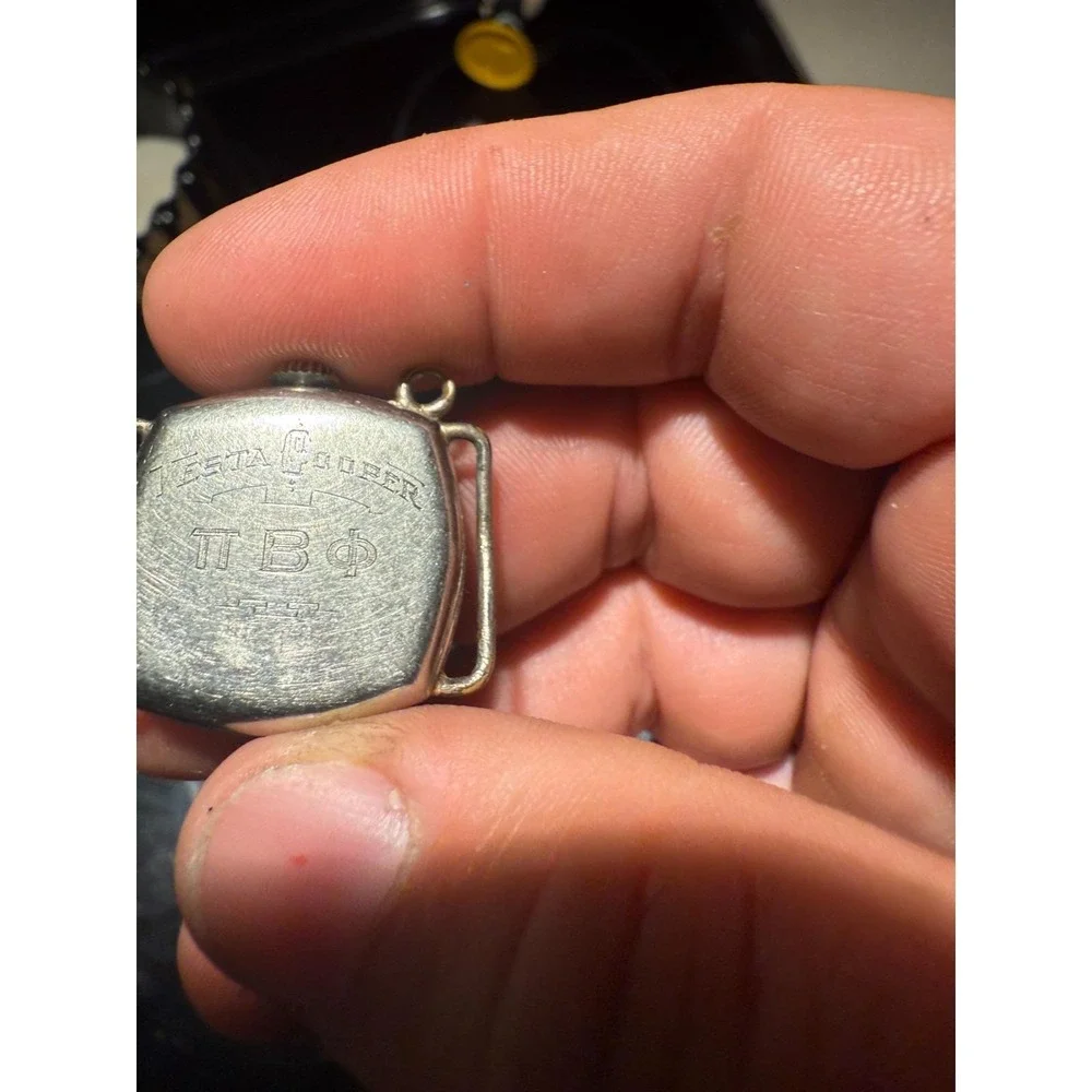 1921 Elgin 15 Jewel Cushion Case Wadsworth 14K GF Running WWI Era ΠΒΦ